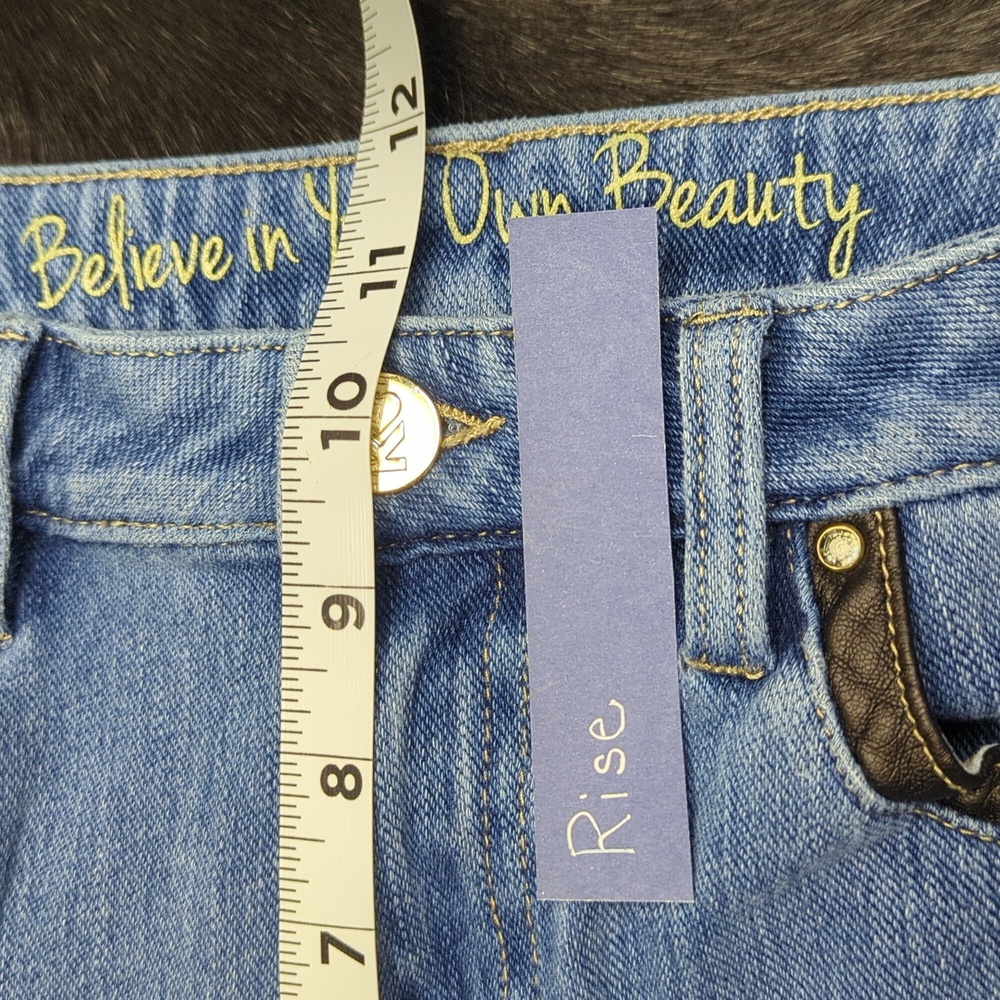 Belle Kim Gravel Denim Jeans 6 Ladies - Picture 11 of 14
